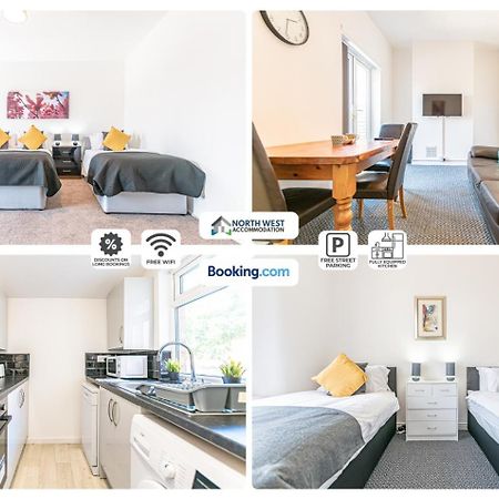 Modern 3Br House In Ince Ideal For Contractors & Long Stays Wigan Dış mekan fotoğraf